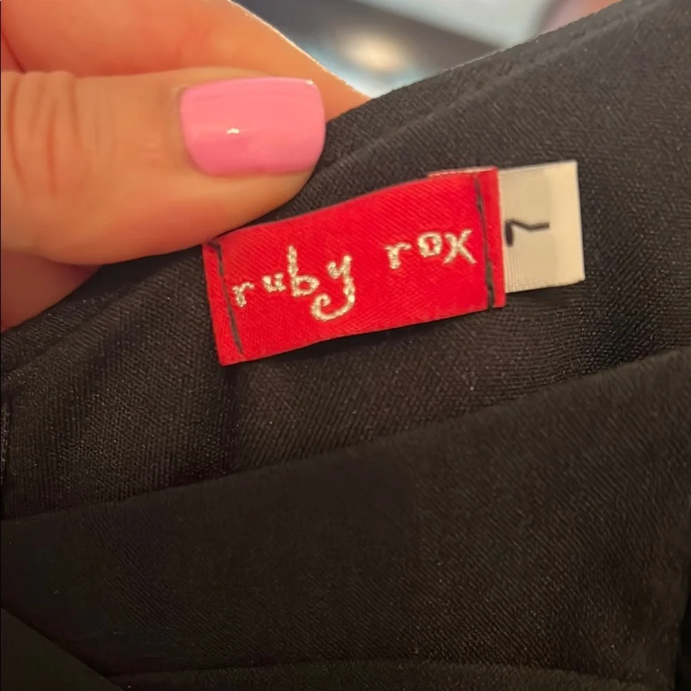 Ruby Rox Black Mini Dress - Picture 5 of 5